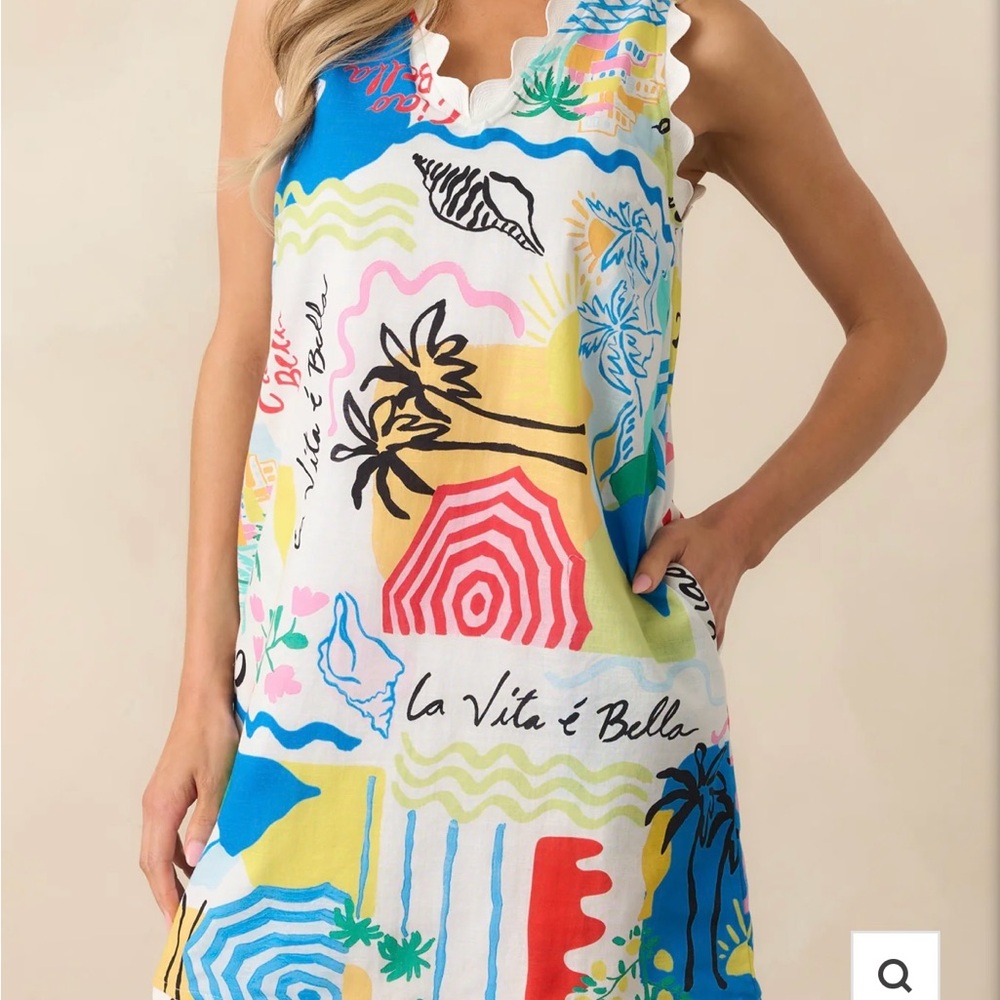 Prosperina Shift Mini dress NWT